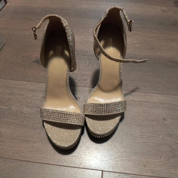 Michael Kors Size 8 Rhinestone Heels - Picture 1 of 4